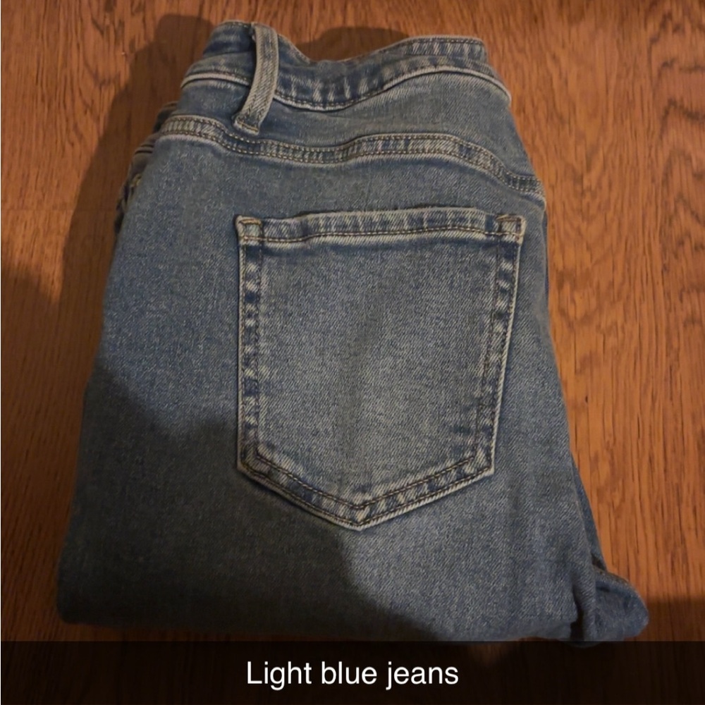 Light Blue Denim Jeans